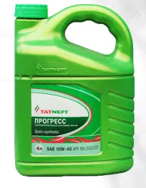 Моторное масло Татнефть - Прогресс 10W-40